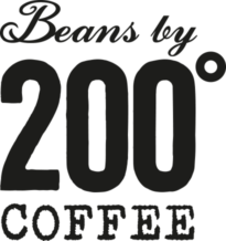 200 Degrees coffee company logo