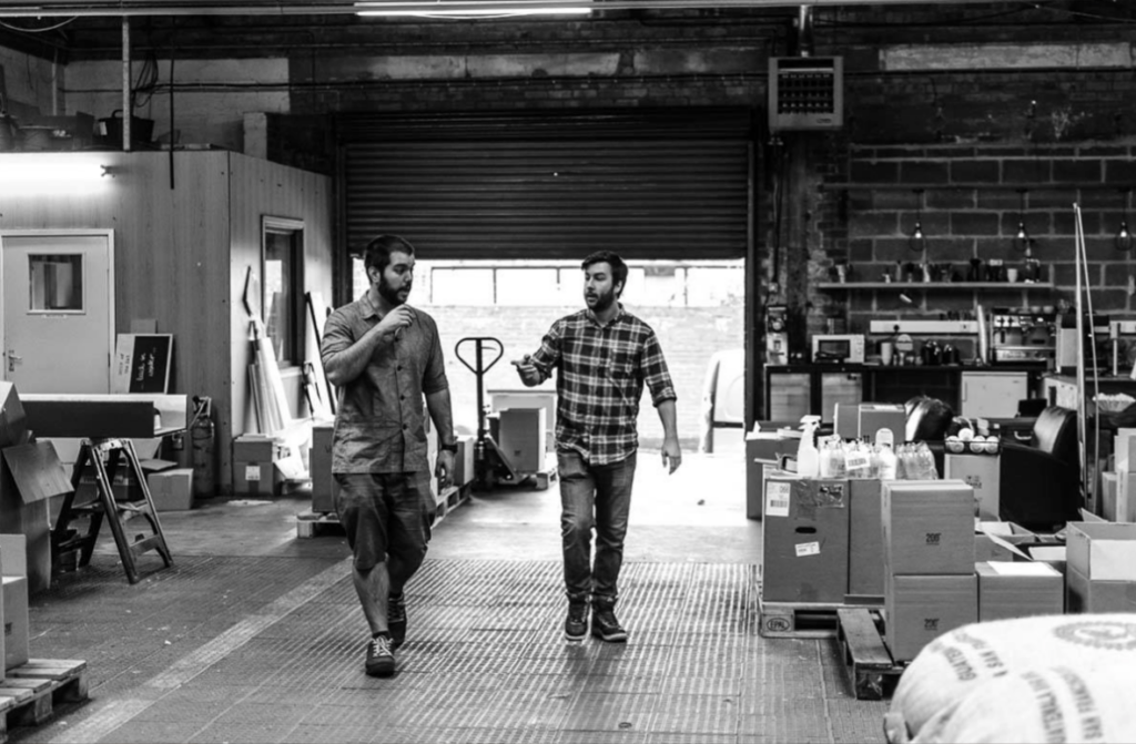 Image of founders of 200 Degrees Coffee