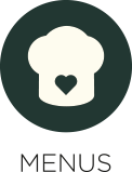 Menus infographic to convey menus