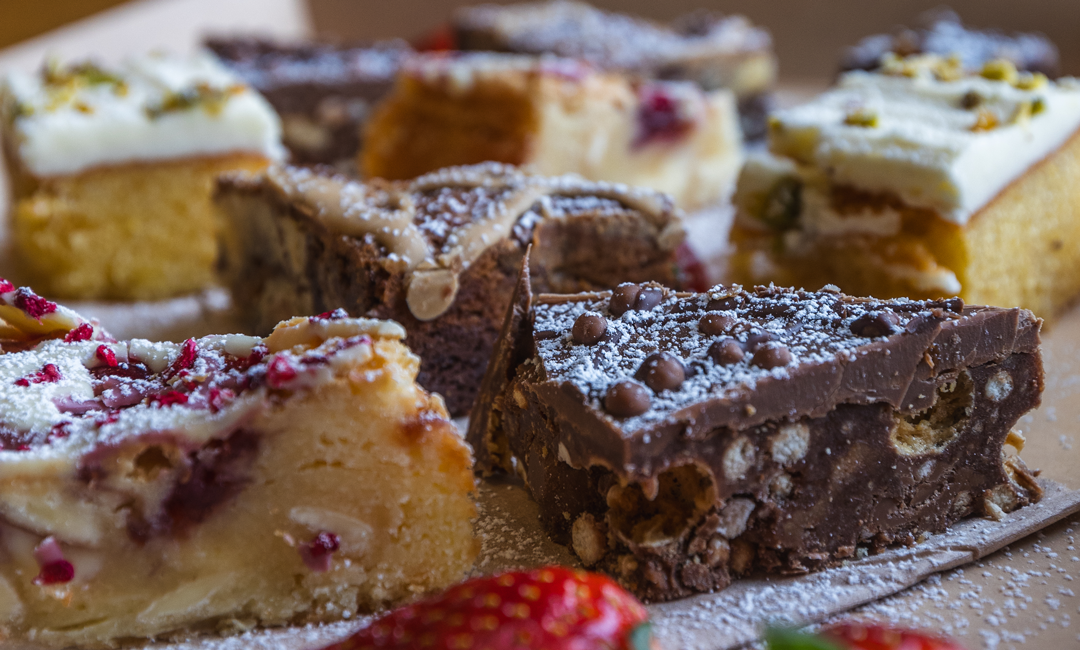 Image of a cakes to convey events